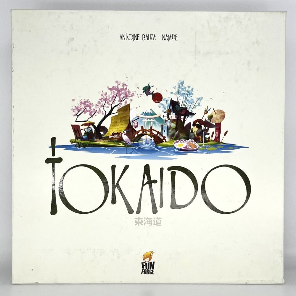 Tokaido‎ Board Game Antoine Bauza Naiade Fun Forge Sealed Cards Open Box 2014